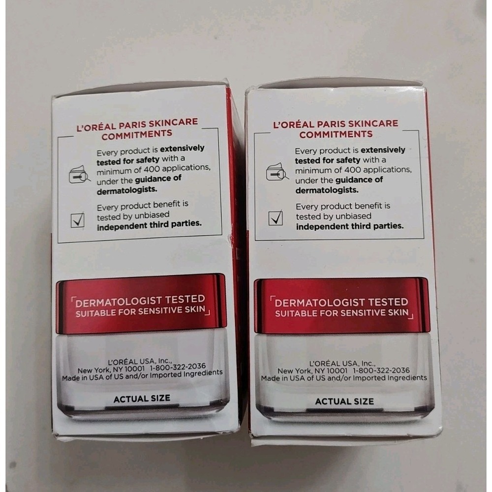 Loreal Revitalift Eye Cream Anti-Wrinkle‎ Firming Soothing Depuff 0.5fl.oz X 2 - Picture 2 of 6